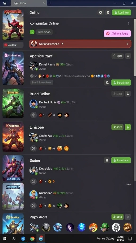 555f - Sistem multiplayer yang memungkinkan bersaing dengan teman.
