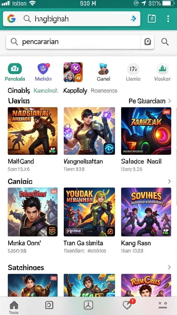 agenjitu - Tampilan antarmuka yang menarik dan intuitif.