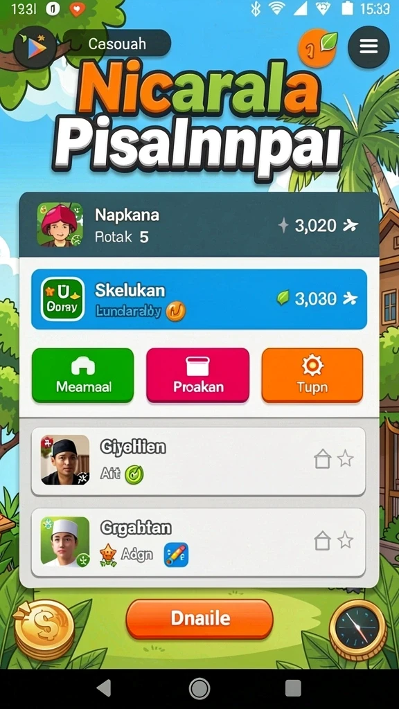 cv777 - Ilustrasi level yang penuh tantangan dalam CV777.