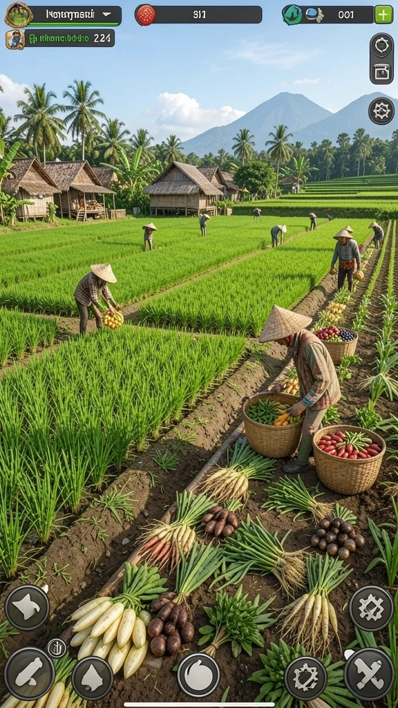 mposurga - Tangkapan layar menampilkan lingkungan yang kaya dan beragam.