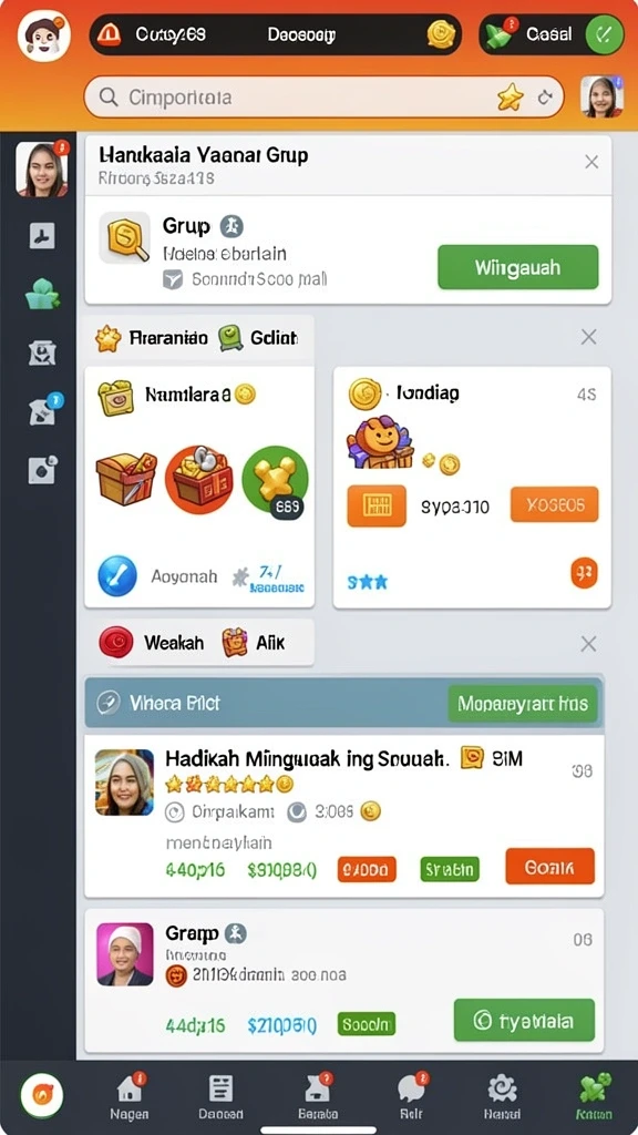 opaltogel - Tampilan antarmuka OPALTOGEL yang menarik dan mudah digunakan.