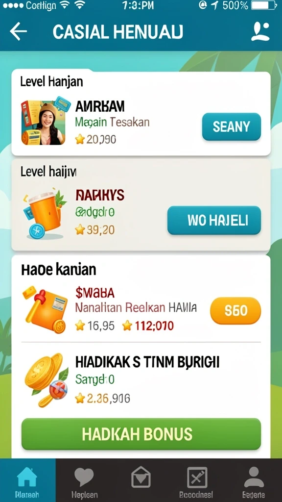 pp123 - Level tantangan yang menjanjikan keseruan.