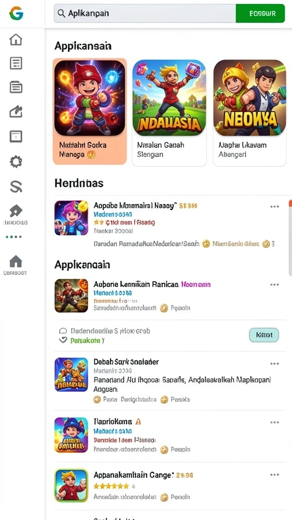 pp123 - Berbagai karakter unik dan menarik untuk dipilih.